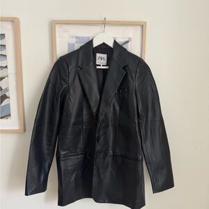 Zara lLeather Jacket